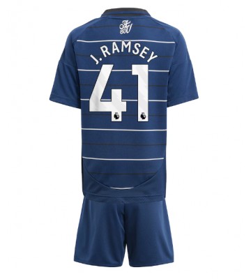 Aston Villa Jacob Ramsey #41 Tercera Equipación Niños 2024-25 Manga Corta (+ Pantalones cortos)